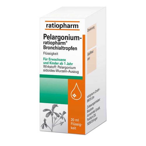 Pelargonium-Ratiopharm Bronchialtropfen - 1