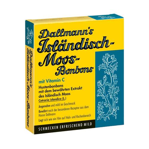 DALLMANN'S Isl&auml;ndisch Moos Bonbons - 1