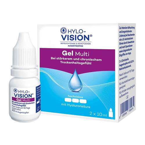 Hylo-Vision Gel multi Augentropfen - 1