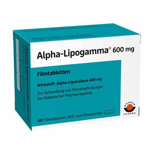 Alpha-Lipogamma 600 mg Filmtabletten - 1