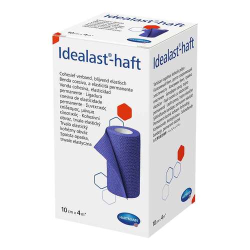 Idealast-haft color Binde 10 cmx4 m blau - 1