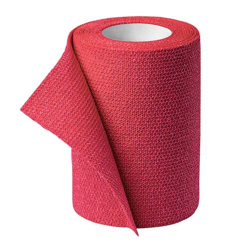 Idealast-haft color Binde 8 cmx4 m rot - 2