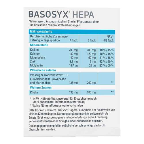 Basosyx Hepa Syxyl Tabletten - 2
