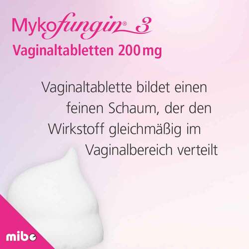 Mykofungin 3 Vaginaltabletten 200 mg - 4