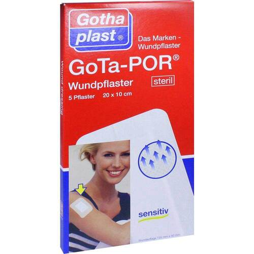 GOTA-POR Wundpflaster steril 100x200 mm - 1