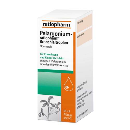 Pelargonium-Ratiopharm Bronchialtropfen - 1