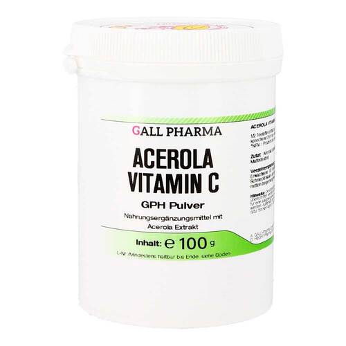 Acerola Vitamin C Gph Pulver - 1