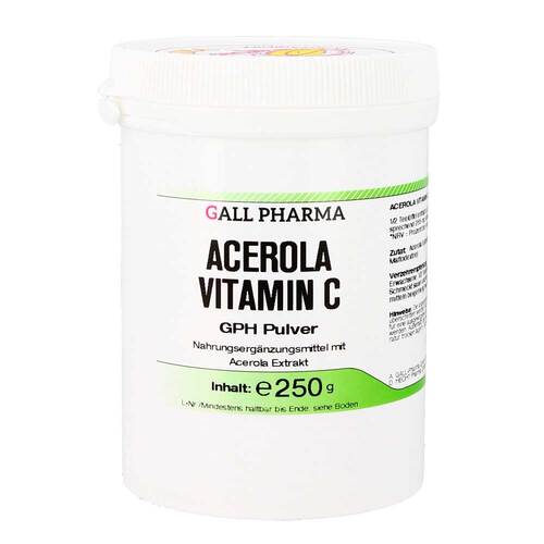 Acerola Vitamin C Gph Pulver - 1