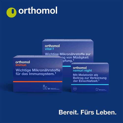 Orthomol aurinor Granulat / Kapseln Kombipack. - 5