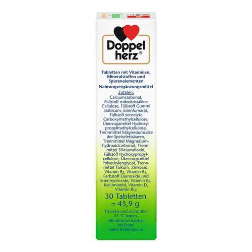 Doppelherz Vegetarier Vitamine + Mineralstoffe aktiv - 3