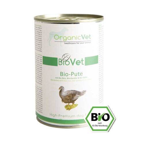 Organicvet Biovet mit Pute f&uuml;r Hunde - 1