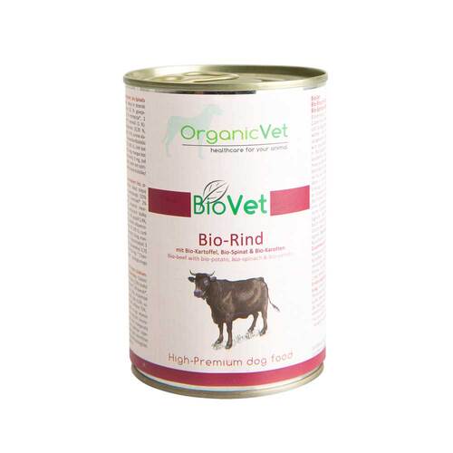 Organicvet Biovet mit Rind f&uuml;r Hunde - 1