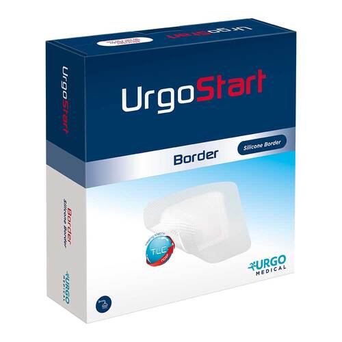 URGOSTART Border 8x8 cm Schaumstoffwundverband - 1