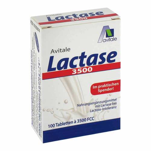 Lactase 3.500 Fcc Tabletten im Klickspender - 1