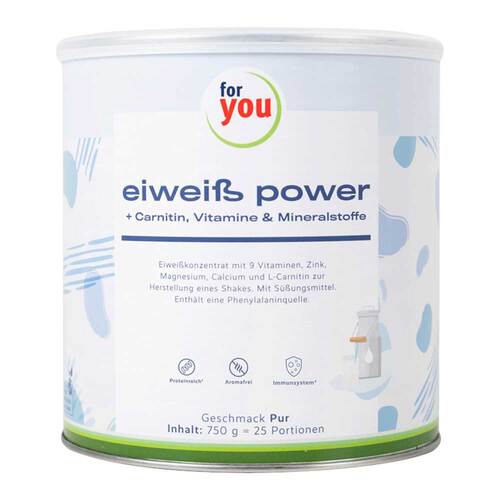For You eiwei&szlig; power pur Pulver - 1