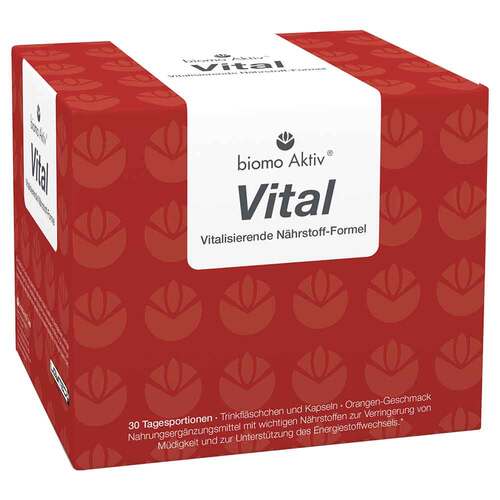 Biomo Aktiv Vital Trinkflaschen 30-Tagesportionen - 1