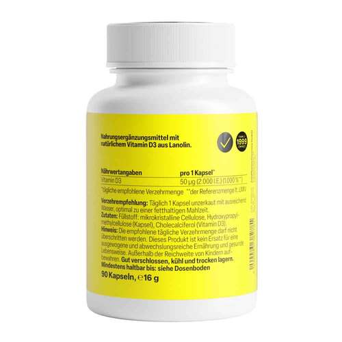 Vitamin D3 2000 I.E. Kapseln - 2