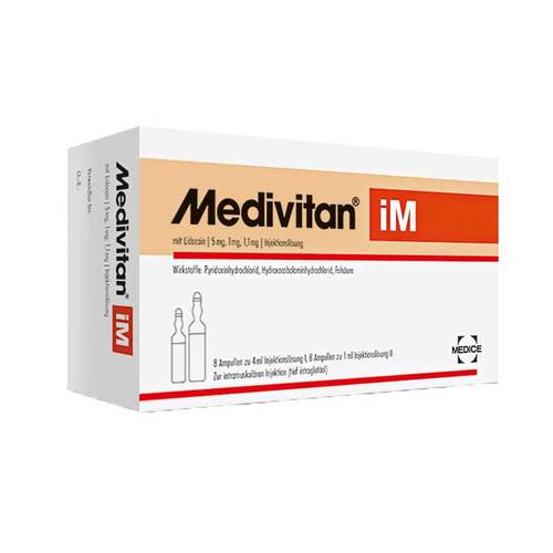 Medivitan IM mit Lidocain Injektionsl&ouml;sung i.Ampulle -Paare - 1