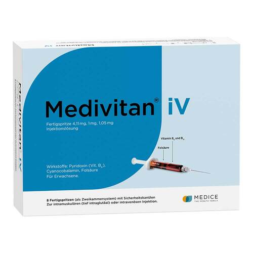 Medivitan iV Injektionsl&ouml;sung in Zweikammerspritze - 1