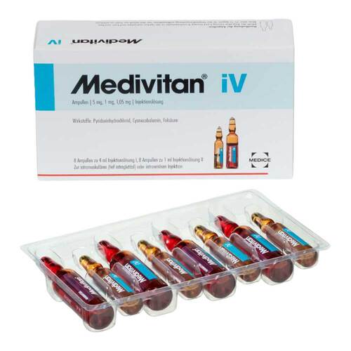 Medivitan iV Injektionsl&ouml;sung in Ampulle -Paare - 1