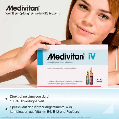 Medivitan iV Injektionsl&ouml;sung in Ampulle -Paare - 3