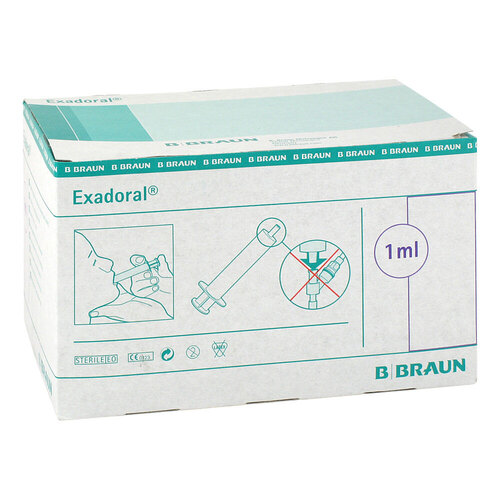 EXADORAL B.Braun orale Spritze 1 ml - 1