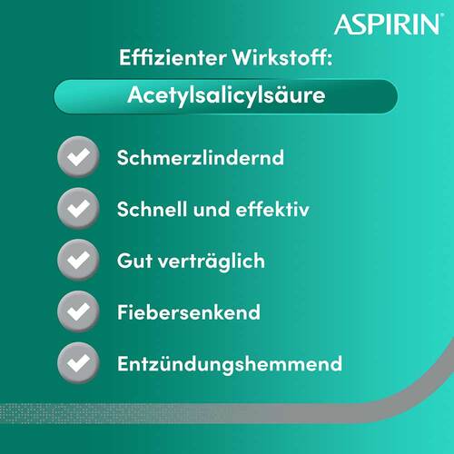 Aspirin 500 mg &uuml;berzogene Tabletten - 5