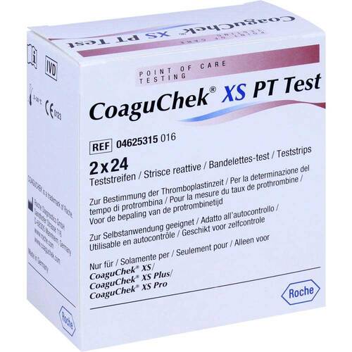 COAGUCHEK XS PT Test - 1