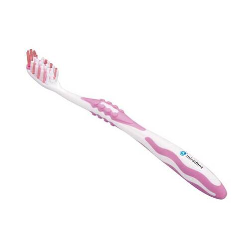 Miradent Carebrush Zahnb&uuml;rste wei&szlig; / pink - 2