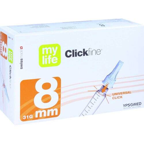 MYLIFE Clickfine Pen-Nadeln 31 G 8 mm - 1