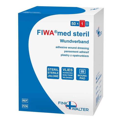 WUNDVERBAND steril 5x7,2 cm - 1
