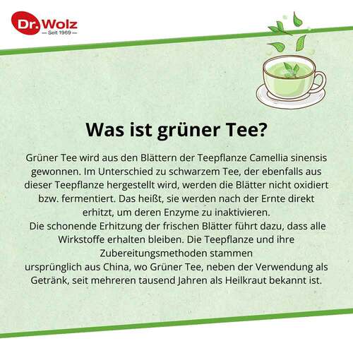 Gr&uuml;ntee Extrakt Dr.Wolz Kapseln - 4