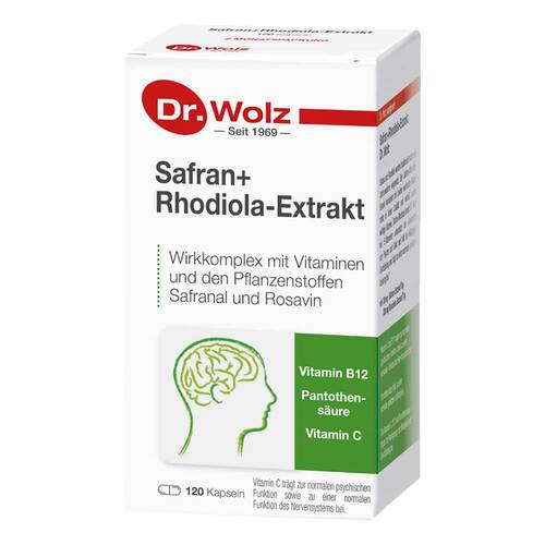 Safran + Rhodiola-Extrakt Dr.Wolz Kapseln - 1