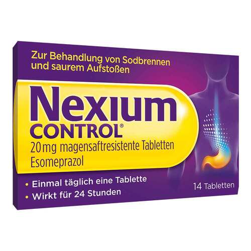 Nexium Control 20 mg magensaftresistente Tabletten - 1