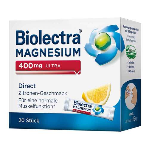 Biolectra Magnesium 400 mg ultra Direct Zitrone - 1