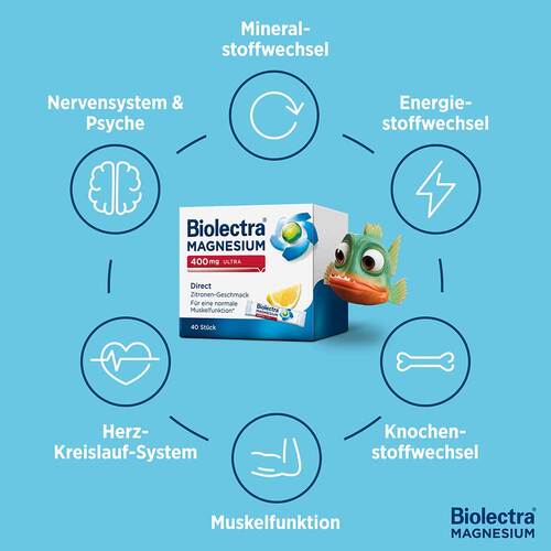 Biolectra Magnesium 400 mg ultra Direct Zitrone - 4