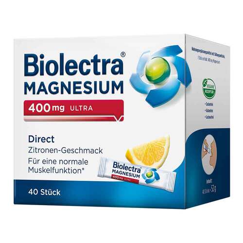 Biolectra Magnesium 400 mg ultra Direct Zitrone - 1