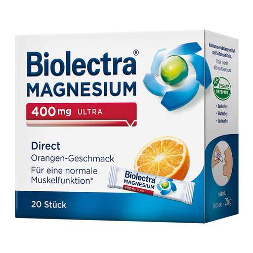 Biolectra Magnesium 400 mg ultra Direct Orange - 1