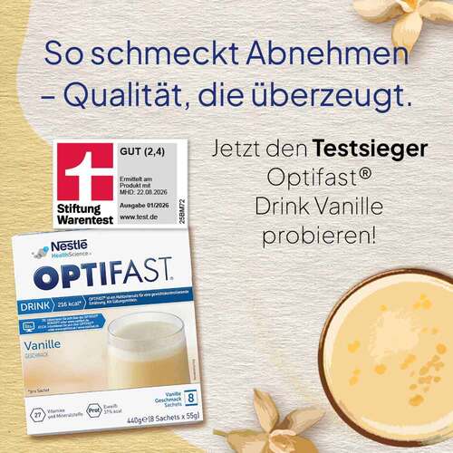 Optifast home Drink Vanille Pulver - 2