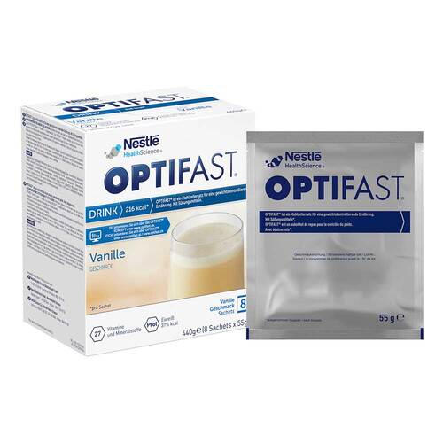 Optifast home Drink Vanille Pulver - 5