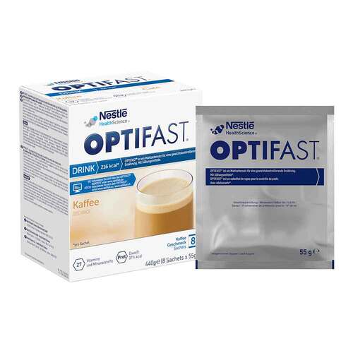 Optifast home Drink Kaffee Pulver - 1