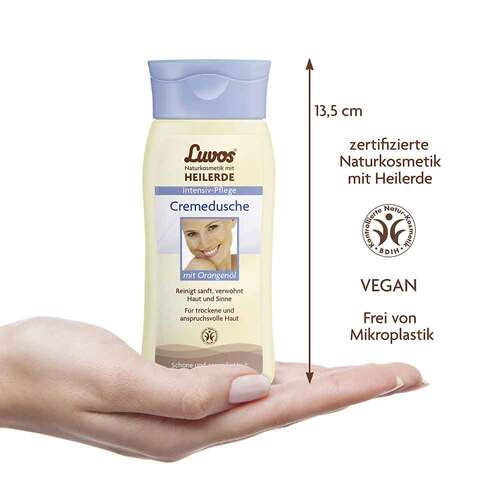 LUVOS Naturkosmetik Cremedusche mit Orangen&ouml;l - 3