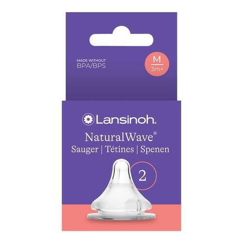 Lansinoh Naturalwave Sauger M - 1