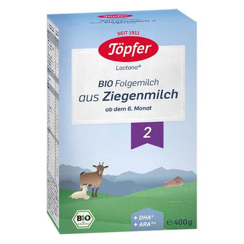 T&Ouml;PFER Bio Folgemilch auf Ziegenmilchbasis 2 - 1