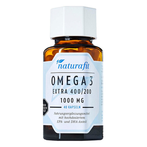 Naturafit Omega-3 extra 400 / 200 Kapseln - 1