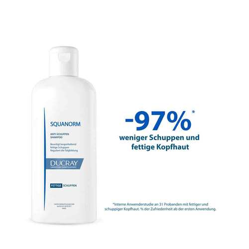 DUCRAY SQUANORM fettige Schuppen Shampoo - 3