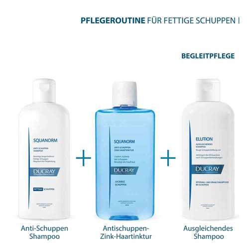 DUCRAY SQUANORM fettige Schuppen Shampoo - 6