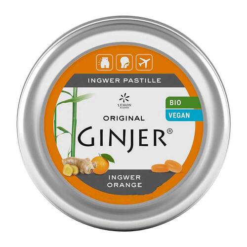 Ingwer Ginjer Pastillen Bio - 1