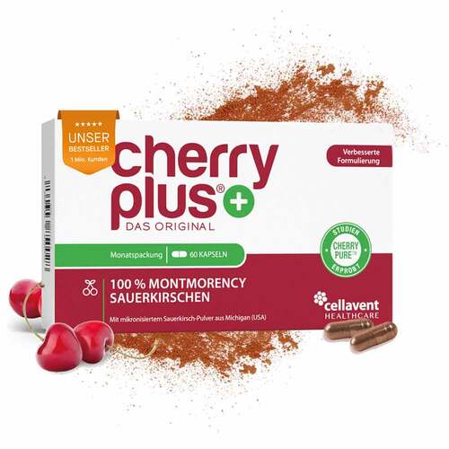 Cherry Plus Das Original Montmorency Sauerk.-Kapseln  - 3