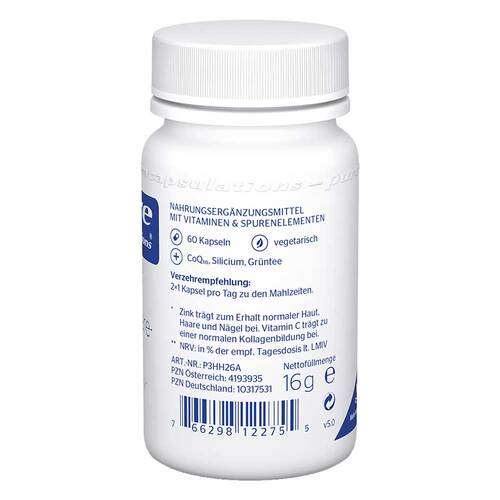 Pure Encapsulations Haut-Haare-N&auml;gel Pure 365 Kapseln  - 2